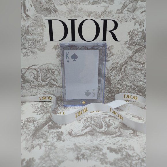 Dior Joy Card in Transparent Blue Case - Picture 1 of 2